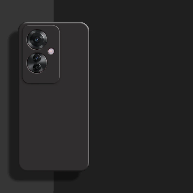 Para OPPO Reno11 F 5G funda para OPPO Reno11 F cubierta 6,7 pulgadas Original goma de silicona líquida parachoques a prueba de golpes para Reno11 F 5G - imagen 3