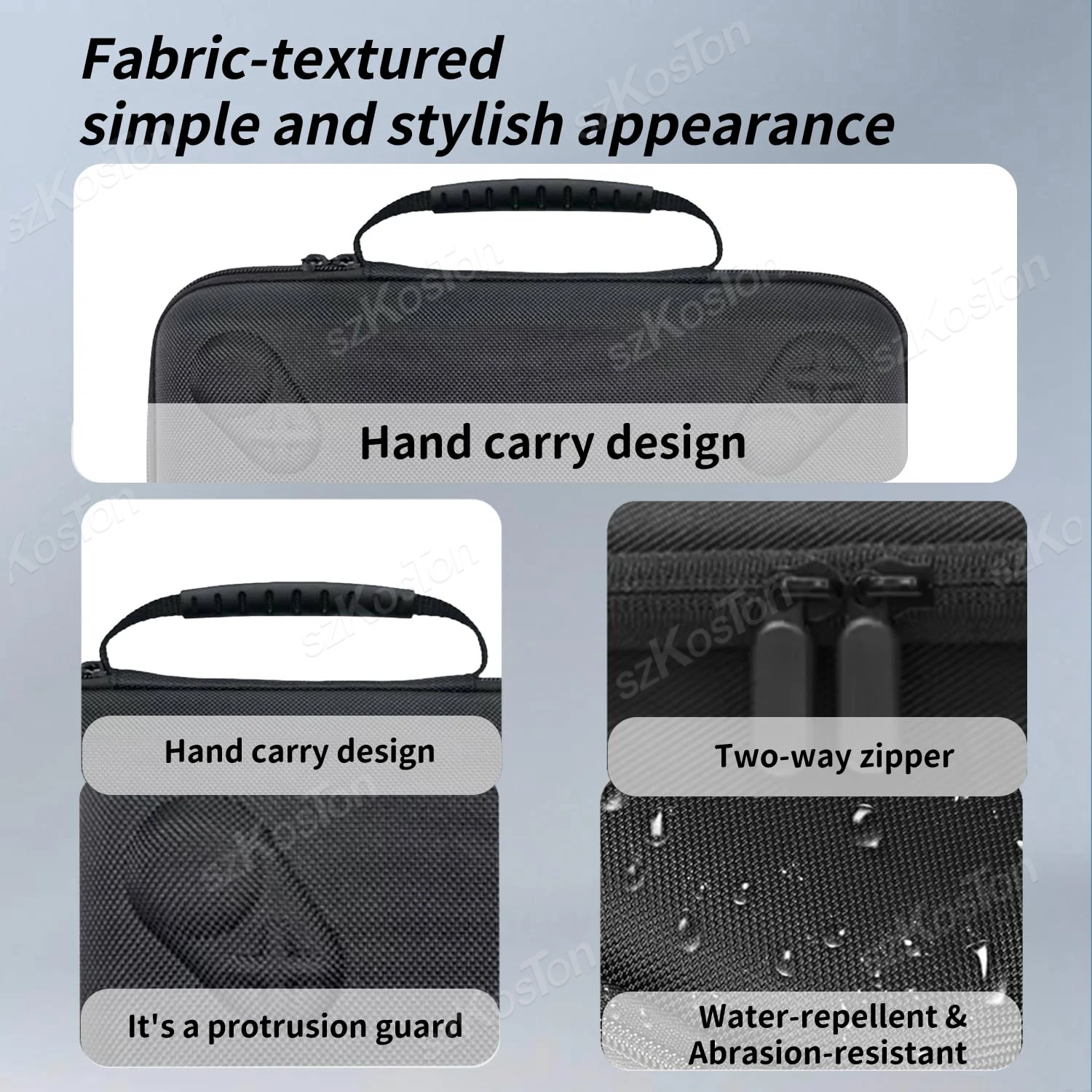 Estuche de transporte duro EVA para ROG Xbox Ally X /ROG Xbox Ally, bolsa de almacenamiento de viaje para consola de juegos Xbox Ally, accesorios para juegos - imagen 5