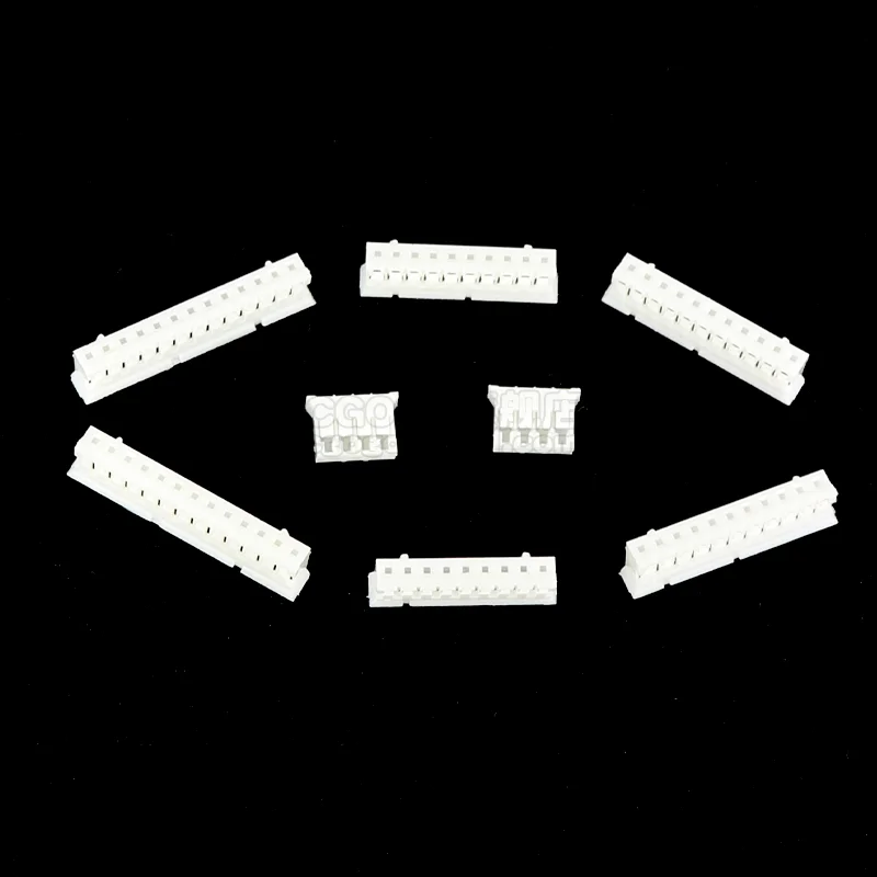 Conector de cable PH2.0, Terminal de paso de 2,0 MM, 50 piezas, 2/3/4/5/6/7/8/9/10/11/12/13/14/15/16p carcasa de plástico para enchufe PCB - imagen 4
