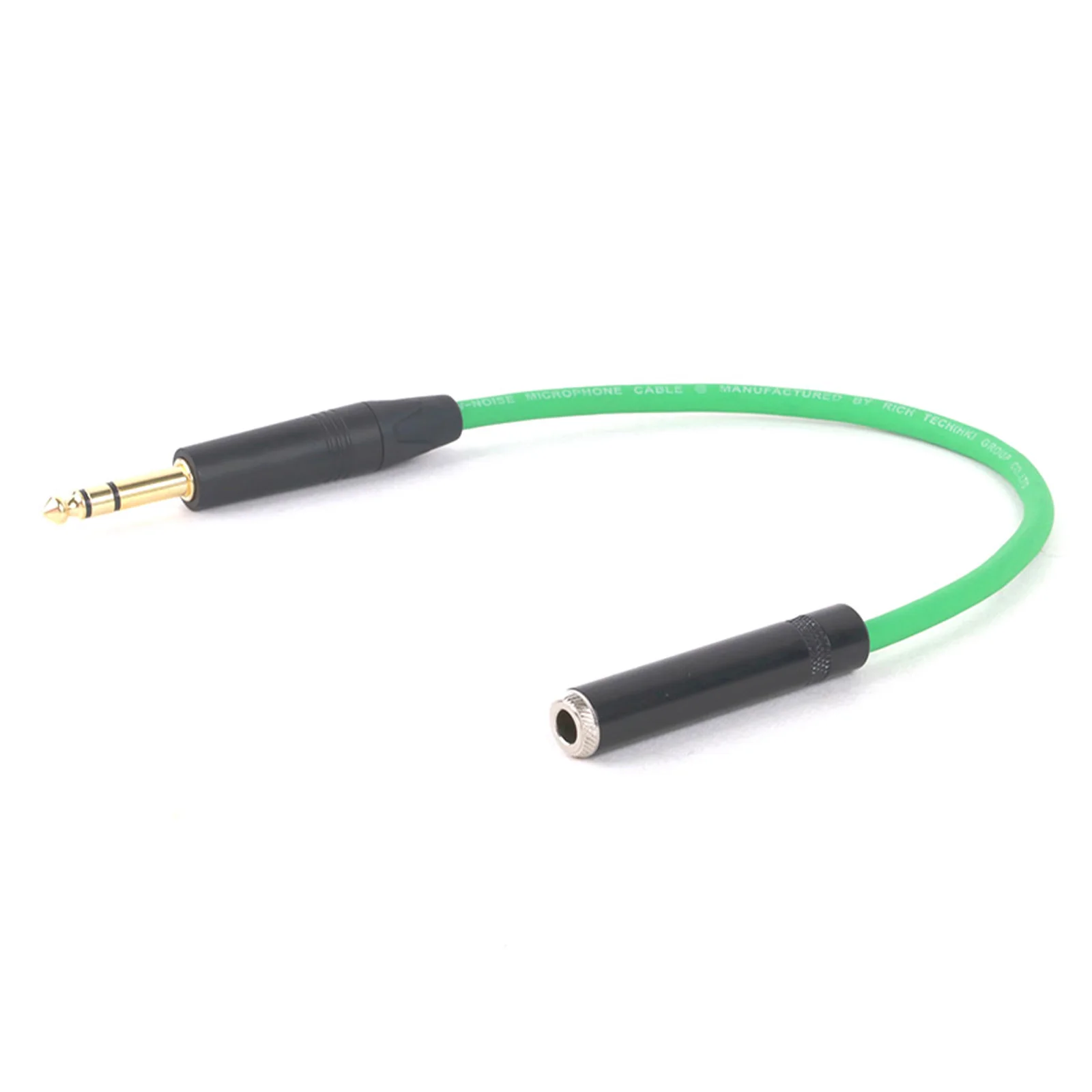 Cable de guitarra TRS macho a conector hembra de 6,5mm, 1 piezas, 6,35mm, 6,35mm, para amplificador de mezclador de guitarra eléctrica - imagen 3