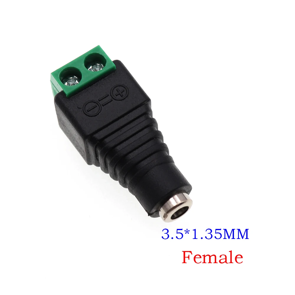 2-10 Uds 2,5mm * 5,5mm conector de alimentación CC 2,1mm * 5,5mm enchufe Jack macho hembra para Audio Video - imagen 4