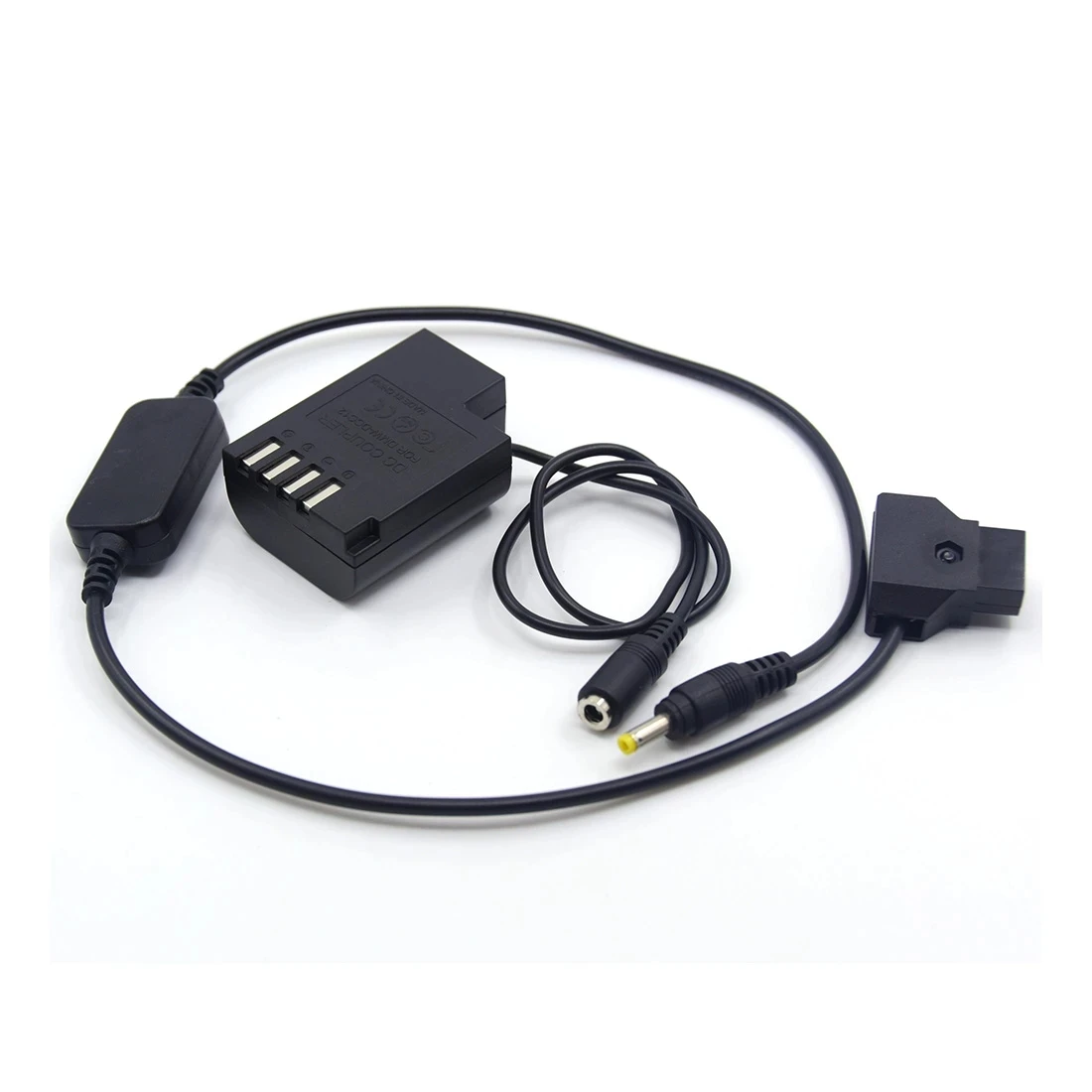 DMW-DCC12 batería falsa de DMW-BLF19E totalmente decodificada + Cable de alimentación reductor de D-TAP para Panasonic DMC-GH3K DMC-GH4 DMC-G9 DMC-GH5S - imagen 4