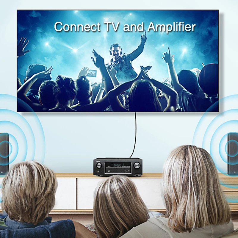 Cable de Audio estéreo Digital HIFI, 3,5mm a 2 RCA macho, corto Y divisor para teléfono móvil, amplificador de potencia de ordenador, chapado en oro de 24K - imagen 5