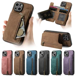 Funda Cartera Cuero Solt para iPhone – Billetera Magnética Tarjeteros
