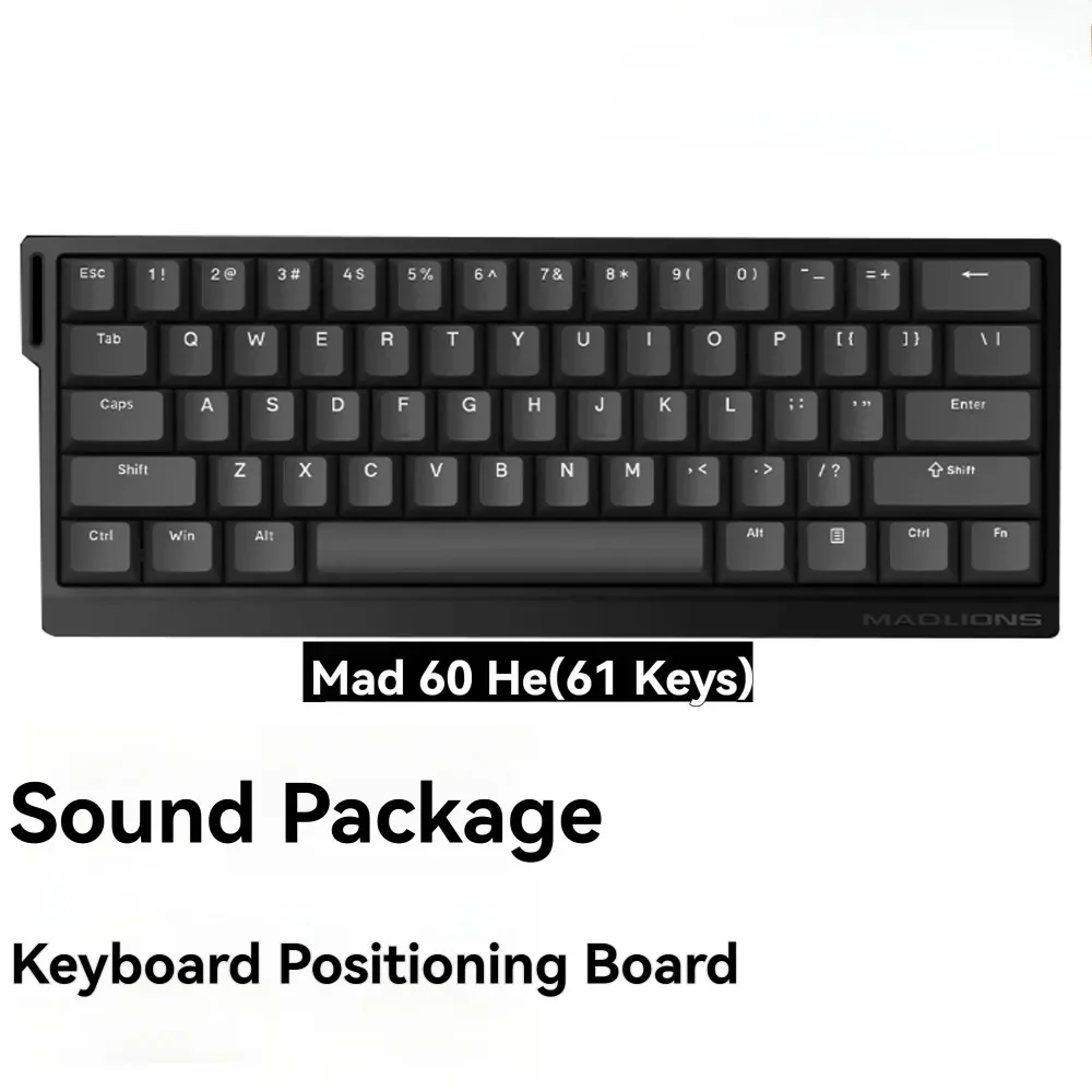 MADLIONS MAD60 HE Sound Pad 6Set Paquete de voz de espuma IXPE Axis Underlay Accesorios de teclado mecánico para juegos personalizados DIY - imagen 5