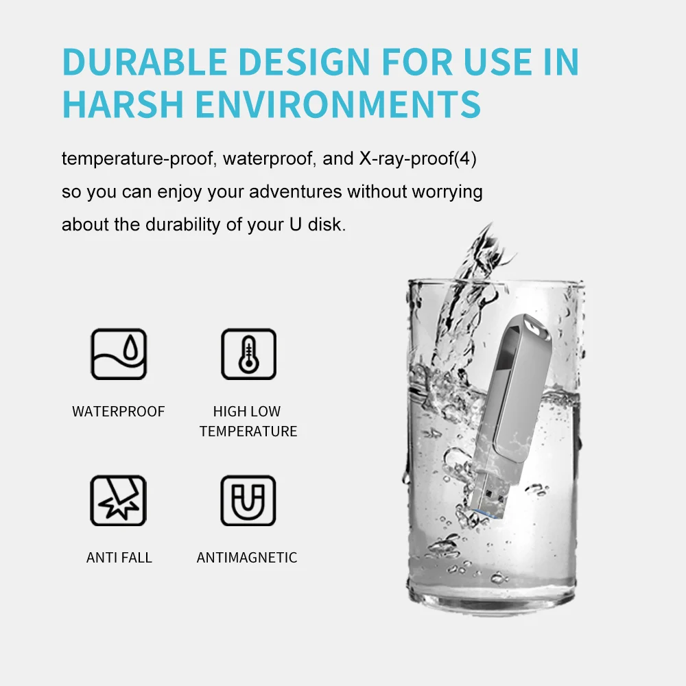 Zsuit Pendrive USB-C 3.0 OTG Metal Impermeable - imagen 3