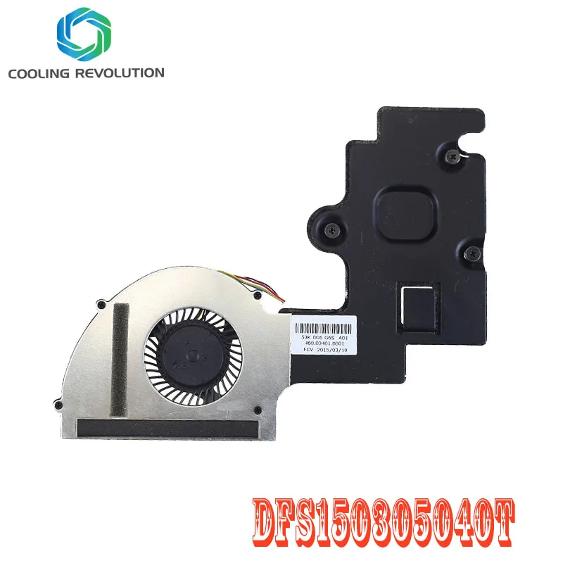 Nuevo y Original ventilador de CPU y disipador de calor para Acer Aspire ES1-311 ES1-311-C4Q6 ES1-311-P2YW ES1-311 460.03401.0001 FH23 DFS 150305040 T T T