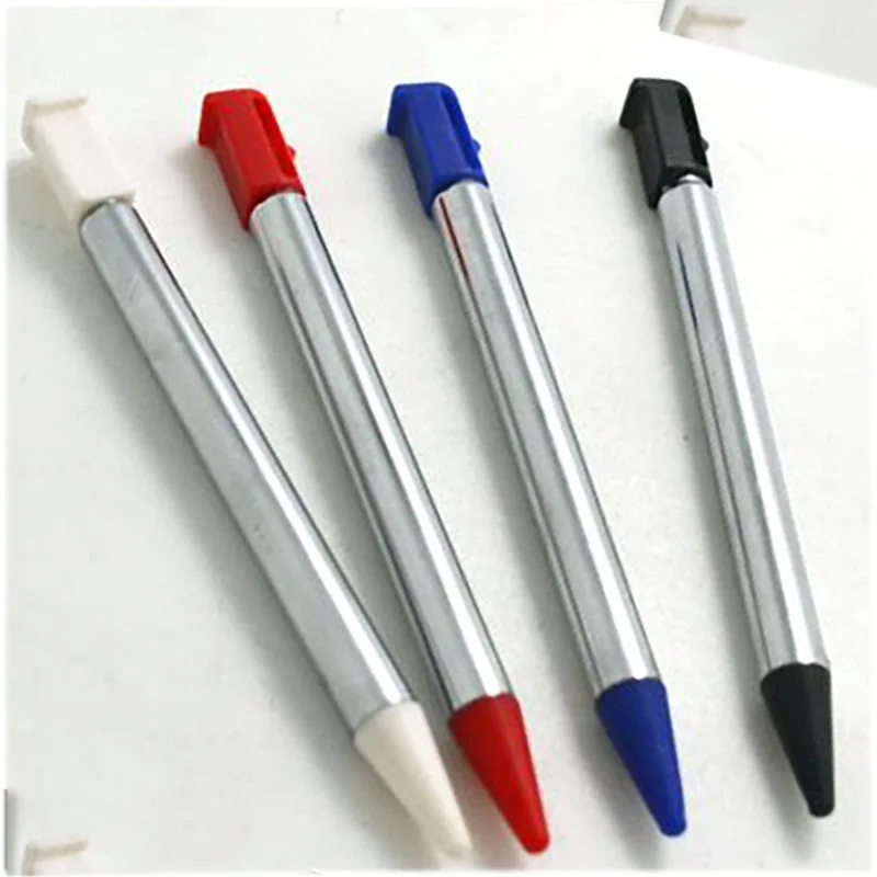 Para lápiz táctil telescópico 3DS 3DSLL XL lápiz óptico de escritura a mano de Metal adecuado para accesorios para adolescentes Nintendo - imagen 3