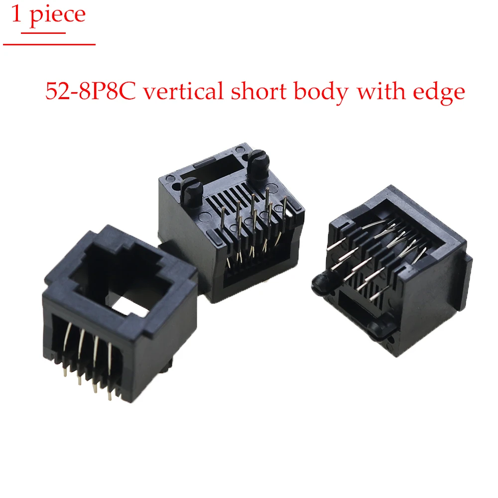 Conector de toma de teléfono RJ11, RJ12, RJ45, 4P4C, 6P2C, 6P4C, 6P6C, 8P8C, conector hembra de red PCB de Internet de ordenador, 1 pieza - imagen 3