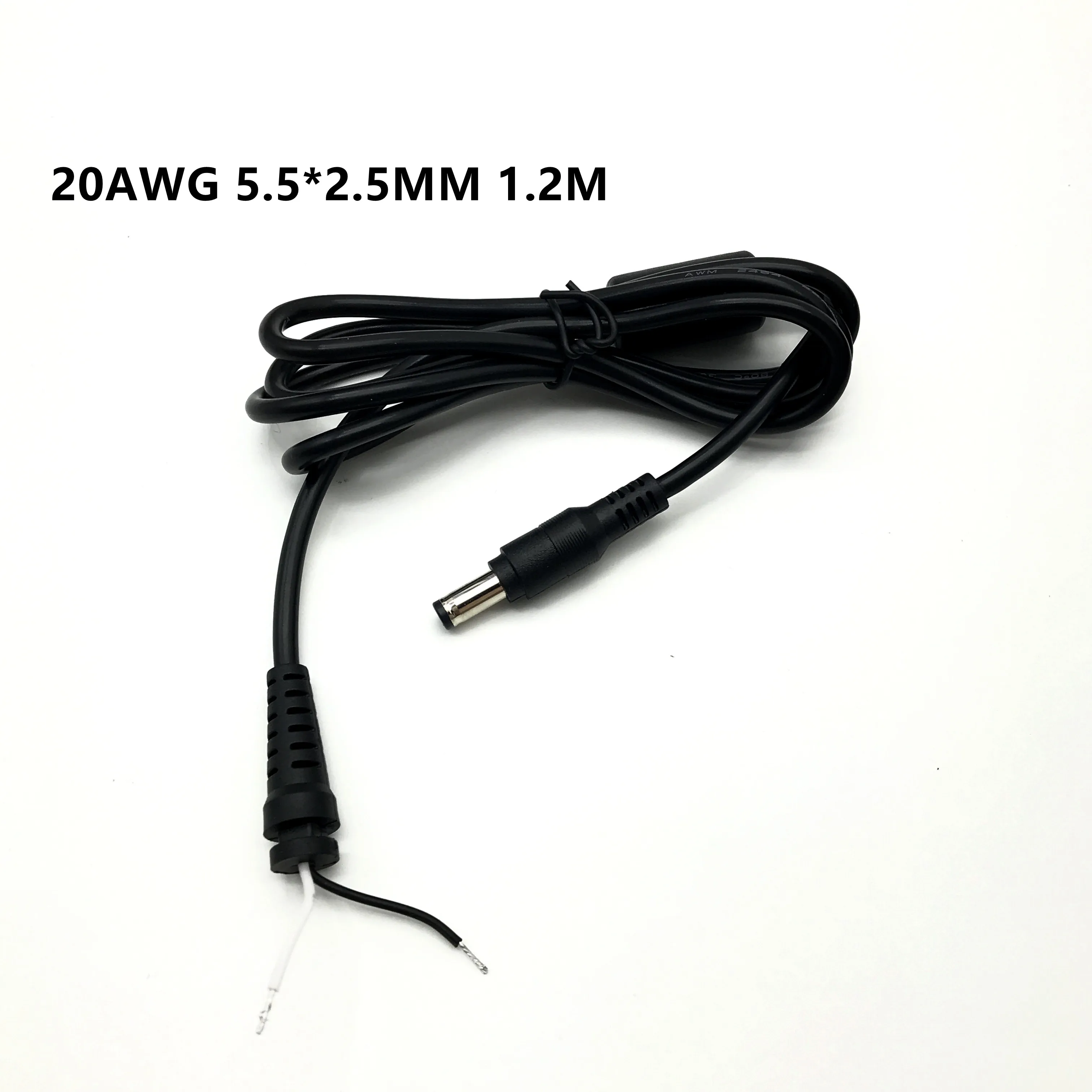 DC 5,5x2,5 5,5*2,5mm conector de enchufe con Cable/Cable para adaptador de portátil Toshiba Asus Lenovo 65W 180W 230W 12AWG - imagen 4