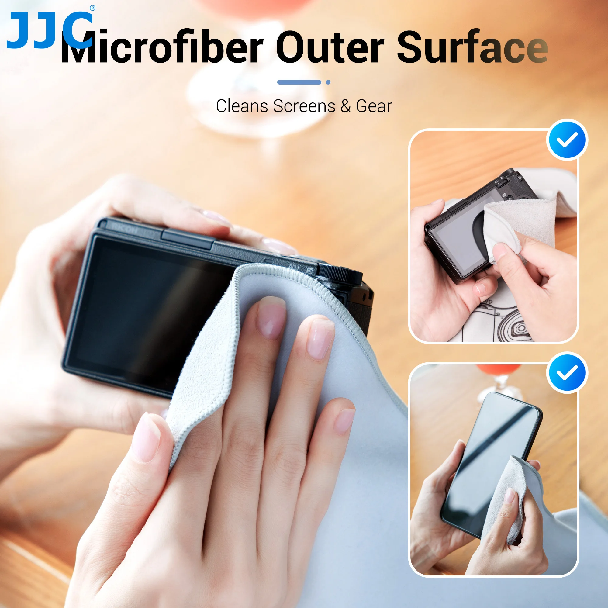 JJC-envoltura de cámara de tela mágica autoadhesiva para Ricoh GR IV GRIV GR4 GR3x HDF GR3 HDF GR IIIx HDF GR3 IIIx HDF Sony RX100 VII - imagen 5