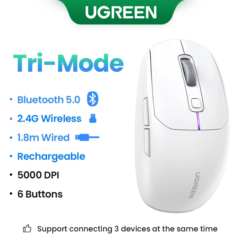 Tri-Mode White