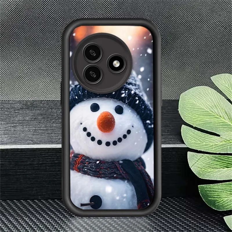 Funda con patrón de muñeco de nieve de invierno para Infinix Tecno Camon 12 19 20 30 F2 Pop 2 F 5 6 7 8 9 10 Pro Neo Eye escalera funda de teléfono - imagen 4