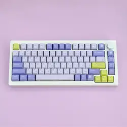 Keycaps PBT Perfil Cherry 129 teclas para switches mecánicos