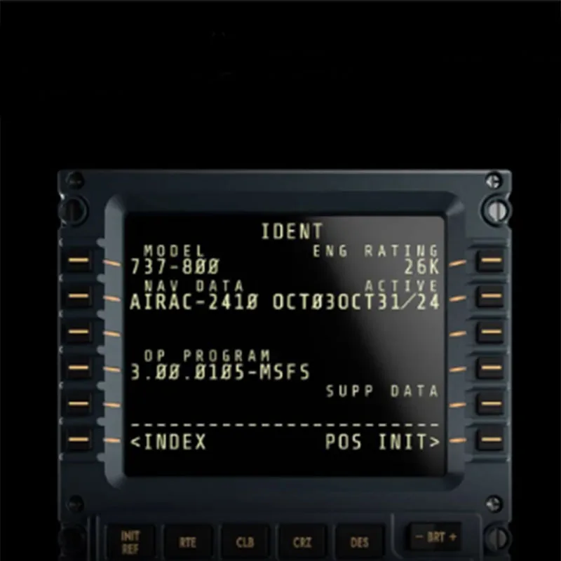 WINWING Simulador de vuelo CDU PMDG Zibo Panel de control de aviación civil Boeing 737 PFP 3N Adecuado para X-Plane MSFS - imagen 5