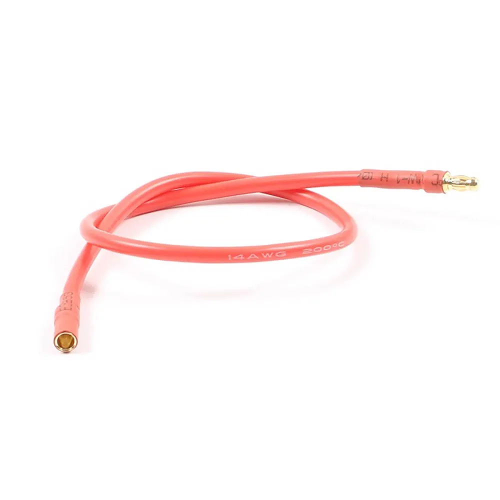 Cable de extensión de conector de enchufe banana para coche teledirigido, cable de conversión macho y hembra, motor sin escobillas, 18awg, 3,5mm - imagen 4