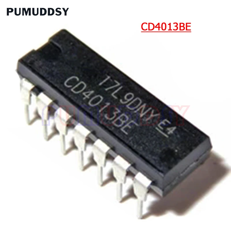 10 Uds CD4017BE CD4015BE CD4013BE CD4011BE CD4001BE CD40106BE DIP-14 CD4017 CD4015 CD4013 CD4011 CD4001 CD40106 DIP IC - imagen 2