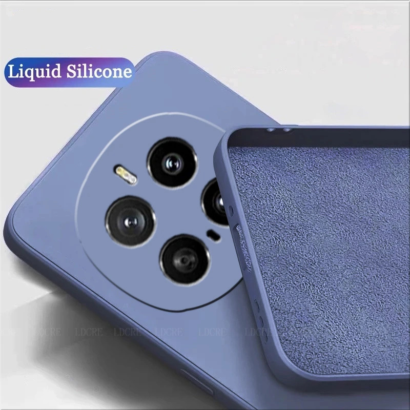 Para Honor Magic 7 5G funda Huawei Honor Magic 7 5G Capas silicona líquida Original a prueba de golpes Fundas suaves Honor Magic 7 5G - imagen 4