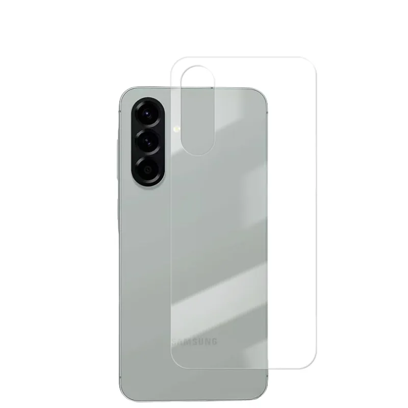 Vidrio templado trasero 9H para Samsung Galaxy S25 Edge A56, funda trasera, Protector de pantalla completa, película trasera para Samsung A56 - imagen 2