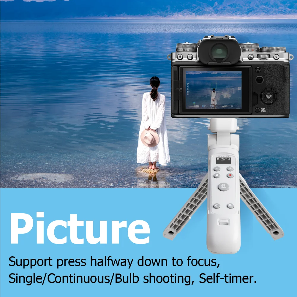 Disparador remoto inalámbrico USB-C para Fujifilm X-T50 X100VI X-S20 X-H2S X-H2 X-T5 X-T4 X-T3 X-T30II X-T30 X-S10 - imagen 4