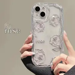 Funda Retro colorida con cadena de tulipanes y flores para Xiaomi Redmi A4 13C 12C 10C Mi 14T 13T 11 12 13 Lite Redmi Note 12S 9S 9 Pro