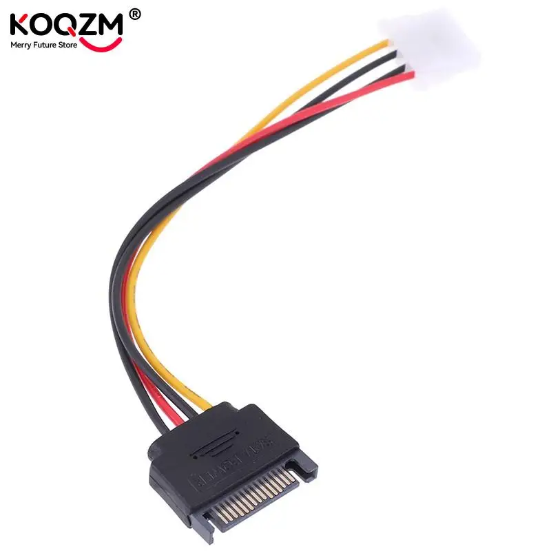 Cable de alimentación SATA a IDE de 15 Pines, adaptador de Cable hembra SATA macho a Molex IDE de 4 pines - imagen 5