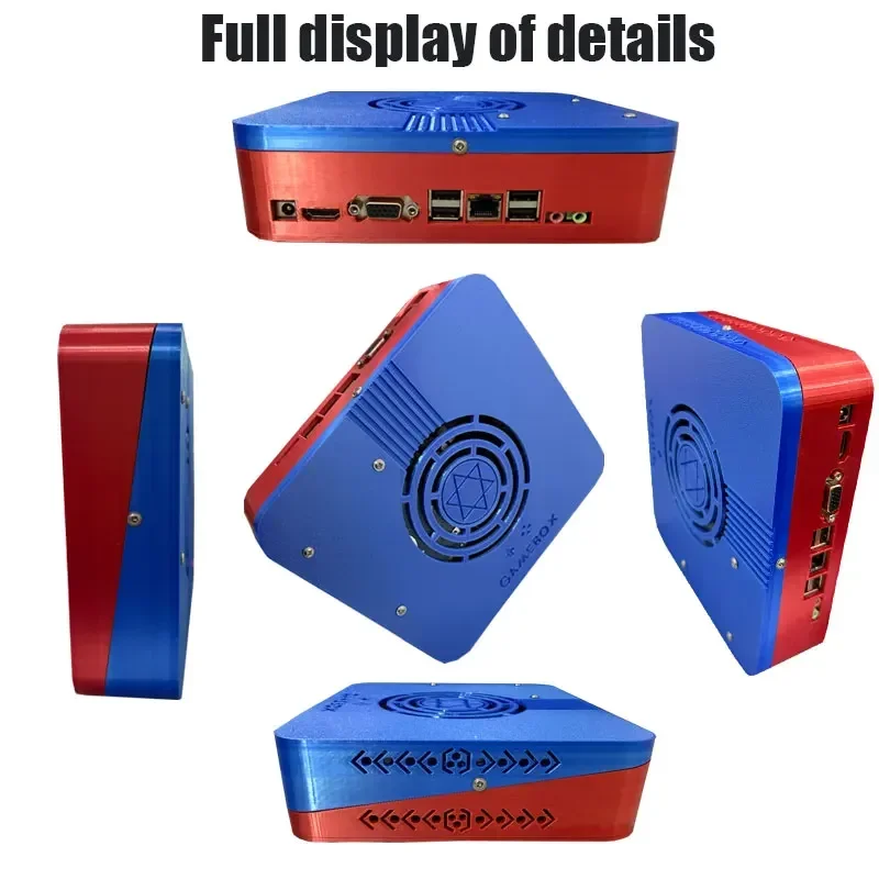 Consola de juegos Retro I3-3110M GD10 Plug and Play Win11 1T HDD 70000 + juegos para Wii PS2 N64 PSP GameCube N64 mango inalámbrico - imagen 5