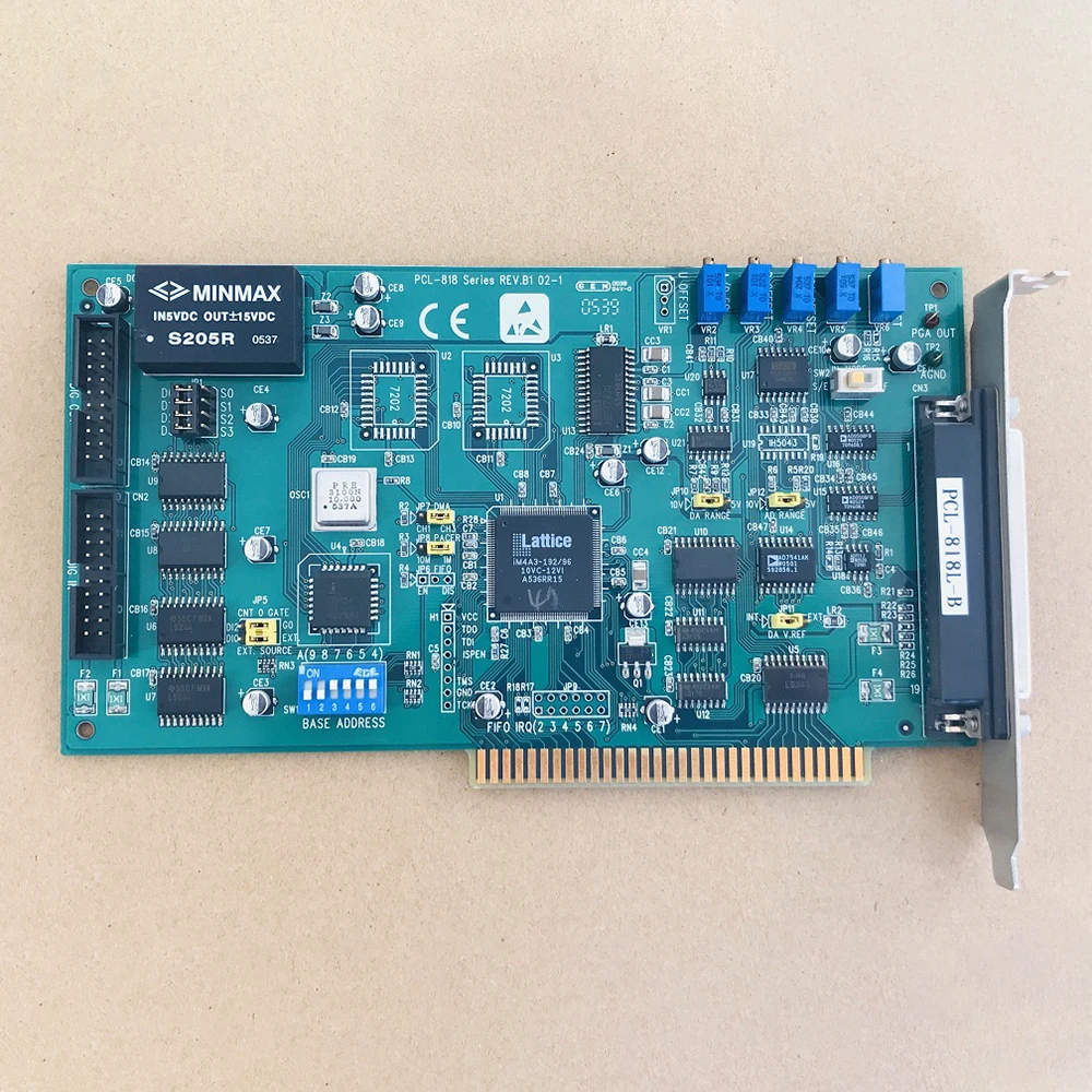 PCL-818 REV.B1 Tarjeta de captura de datos multifunción PCL-818L-B trabajo perfecto - imagen 3