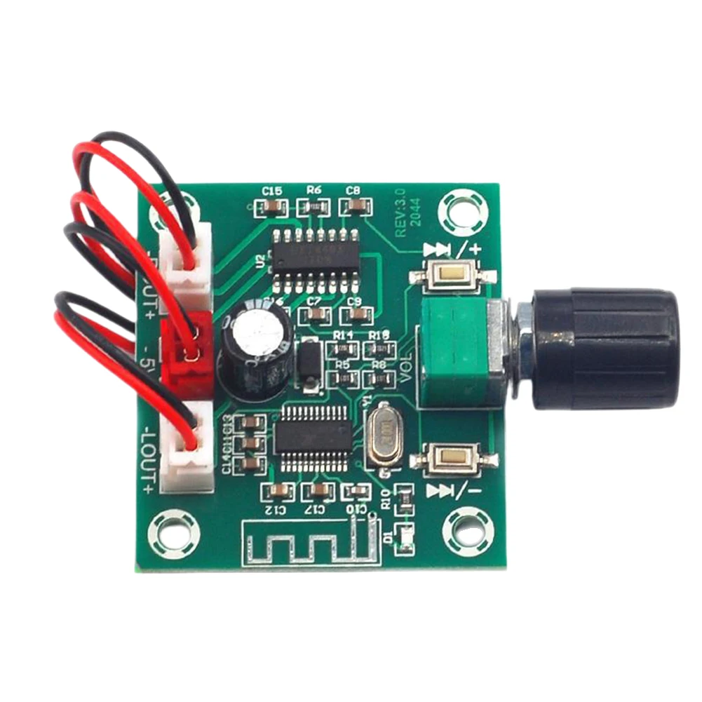 Placa amplificadora de potencia de Audio PAM8403, 2x5W, compatible con Bluetooth 5,0, placa amplificadora de altavoz inalámbrico DIY, DC5V, 2 canales - imagen 3