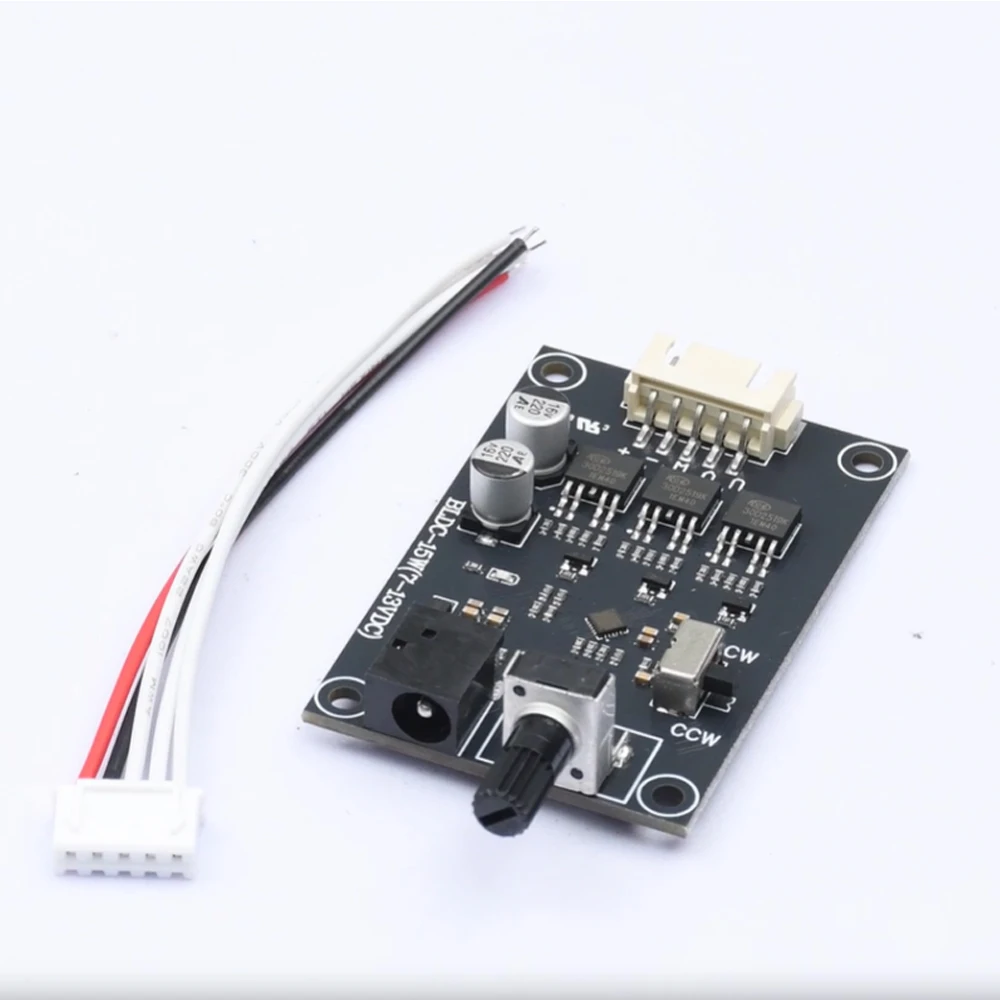 Motor sin escobillas trifásico BLDC de amplio voltaje DC 7-13V, interruptor de Control de velocidad incorporado, Motor de disco duro de accionamiento eficiente - imagen 2