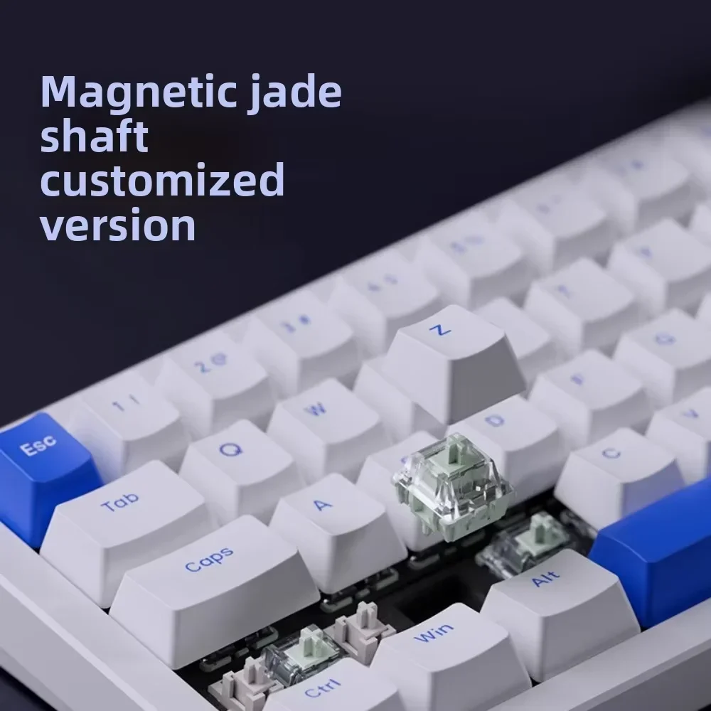 Teclado de eje magnético ATK 68V2, totalmente de aluminio, baja latencia, deportes electrónicos, 8KHz, RGB, diseño ergonómico, estructura de junta, RT0.02, teclas PBT - imagen 5