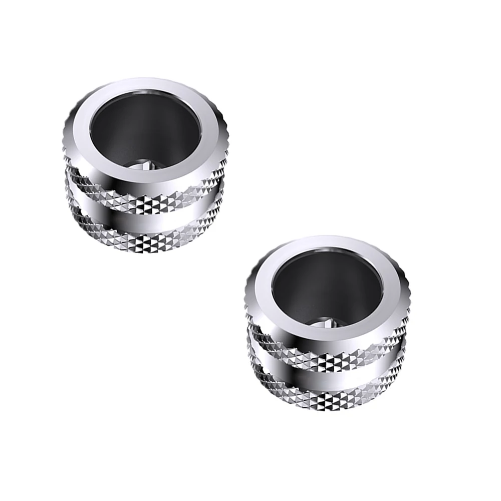 Adaptador de ajuste de tubo duro antiapagado de 2 piezas, compresión manual para OD 12/14/16mm, conexión G1/4, enfriador de agua - imagen 2