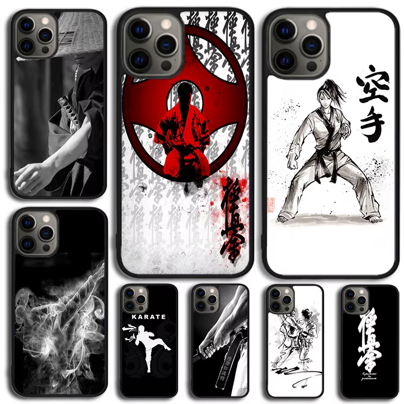 Funda de teléfono Oyama Kyokushin Karate para iPhone 17 Air 11 12 13 15 16 14 Pro MAX Plus Coque