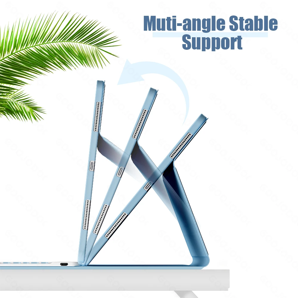 Para iPad Pro 11 2022 iPad 10 "2 funda para iPad Air 4 5 9a y 10a generación funda Magic Keyboard Air 5 Air 2 funda 9 generacion - imagen 5