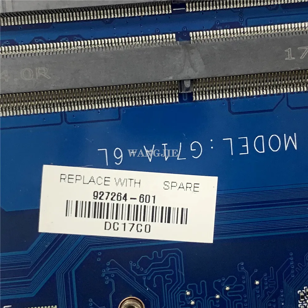 G71A-6L DAG71MB16D0 para placa base de ordenador portátil HP PAVILION 14-BK 14-BP 14-BK063ST 927264 -601 927264 -001 i7-7500U 100% funcionando - imagen 2