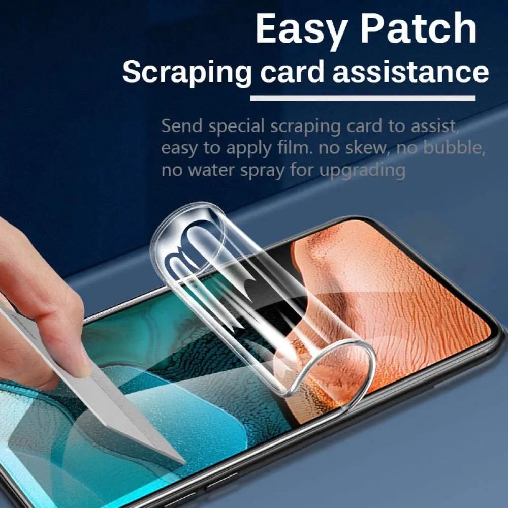 3 uds Protector de pantalla para OPPO A96 A93 A92 A91 A73 A72 película de hidrogel para OPPO A53 A52 A33 A31 A15 A15S A12 película protectora - imagen 4