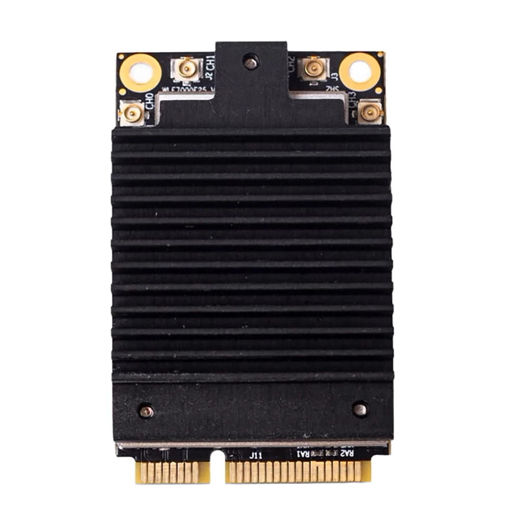 Compex WLE7000E5 Módulo WiFi 7 (802.11be) de una sola banda de 5 GHz 4T4R MU-MIMO Interfaz MiniPCIe 8647 Mbps QCN6224 Linux