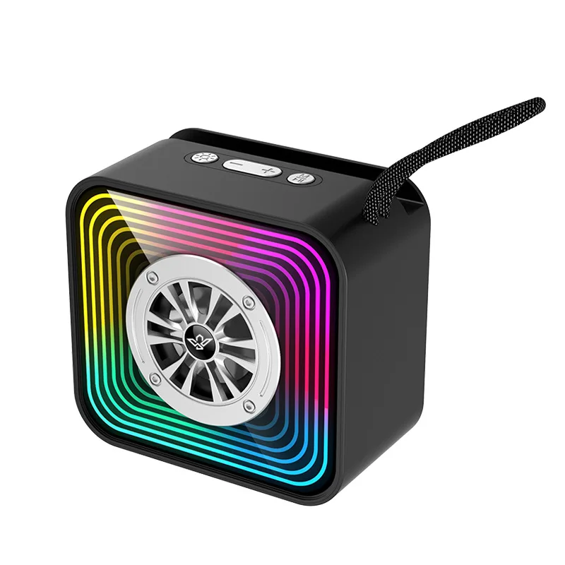 Altavoz inalámbrico creativo con forma de rueda de coche con luz Led, altavoz de música portátil con Bluetooth para exteriores, decoración para coche, regalos divertidos - imagen 5