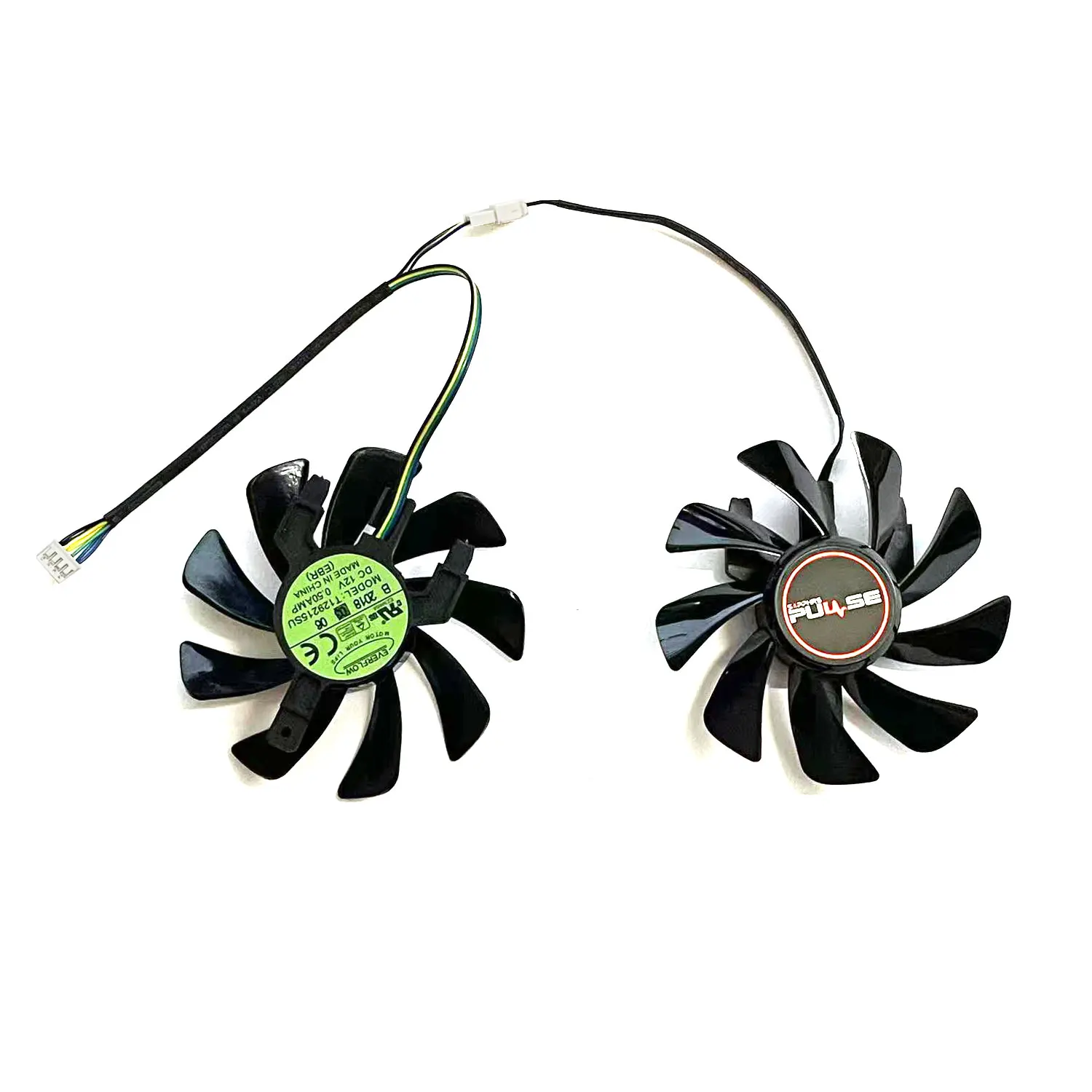 UKGF nuevo ventilador de repuesto DIY 4PIN 85MM FDC10H12D9-C T129215SU para tarjeta gráfica Sapphire Pulse AMD Radeon Rx 6600 6650 XT - imagen 3