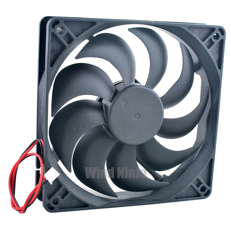 ACP12025S 12cm 120mm ventilador 120x120x25mm DC12V 0.30A 2000rpm ventilador de refrigeración de alta velocidad para fuente de alimentación del chasis - imagen 5