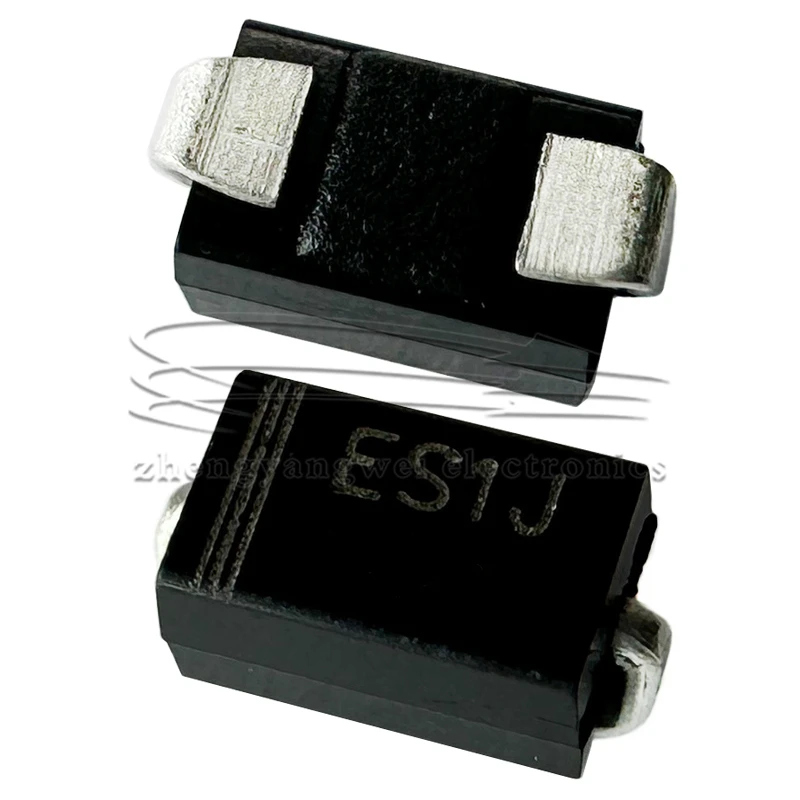 ES1J SMA 600V 1A 50 Uds DO-214AC diodo rectificador de recuperación ultra rápida - imagen 3