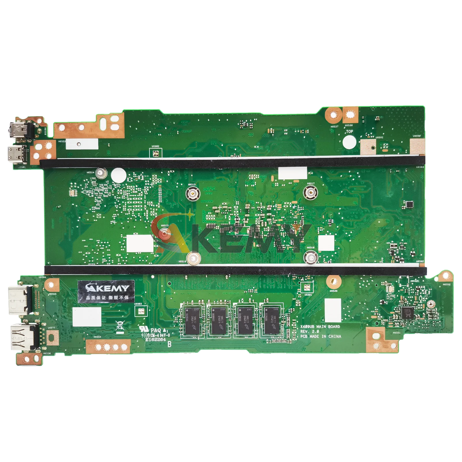 Placa base para ordenador portátil X409UA para ASUS VivoBook A409U F409U X409UB A509U F509U X409UJ X409U X409UA placa base I3 I5 I7 pruebas de CPU OK - imagen 2