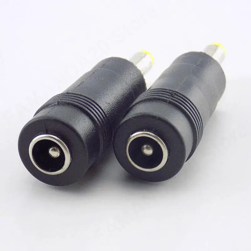 Adaptador de enchufe DC hembra a macho, Conector de 5,5mm X 2,1mm, 5 piezas, 1,7mm X 4,0mm, para pc, ordenador portátil, M20 - imagen 4