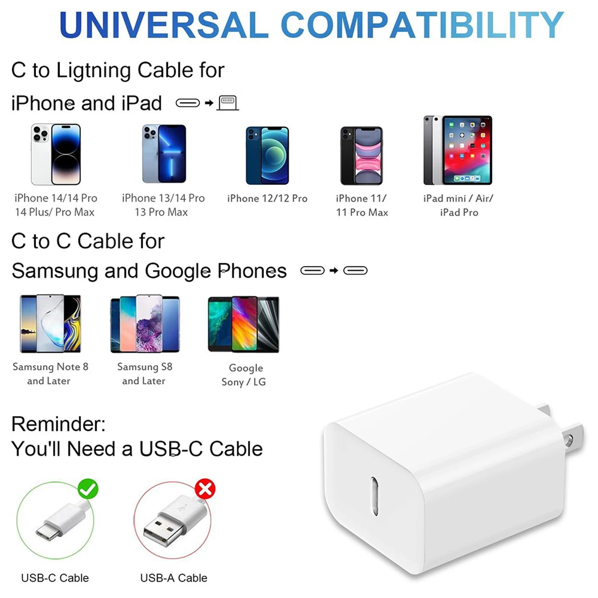 Cargador rápido USB-C PD de 35W para iPhone 16 Pro Max 15 Plus Samsung Moto Pixel Huawei Honor realme Cable de carga rápida Dual tipo C - imagen 2