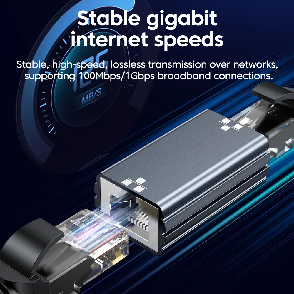 Conector de red Gigabit RJ45 de alta velocidad hembra a hembra Cat7 Cat6 Cat5e adaptador Ethernet extensor de Cable para PC de oficina en casa - imagen 3