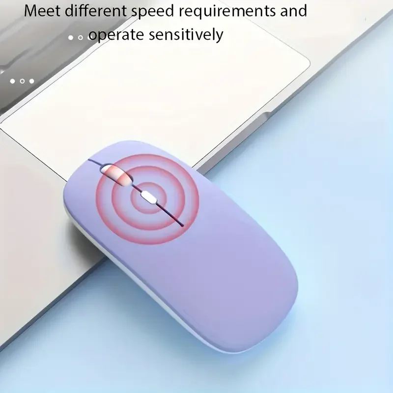 Silent Bluetooth Mouse Marcaron Computer Laptop Optical Mouse Wireless for iPad Samsung Tablet Universal Mice Noiseless - imagen 5