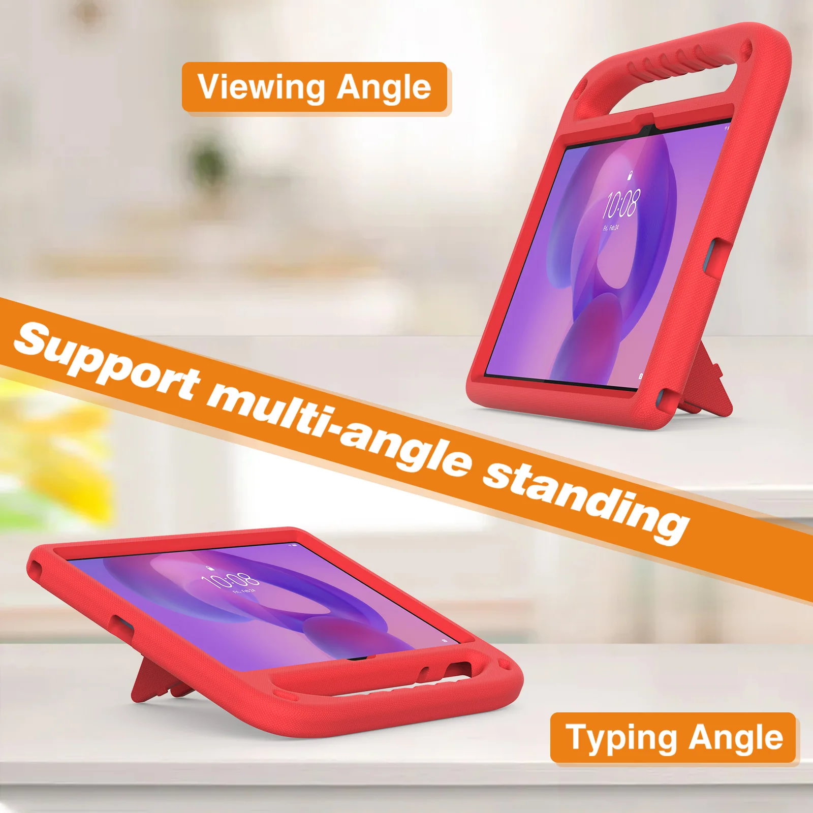 Funda EVA amigable para niños para Lenovo Idea Tab K11 Gen2 Xiaoxin Pad 11 2025 TB335FC TB336FU TB336ZU con cubierta de soporte de mano - imagen 3