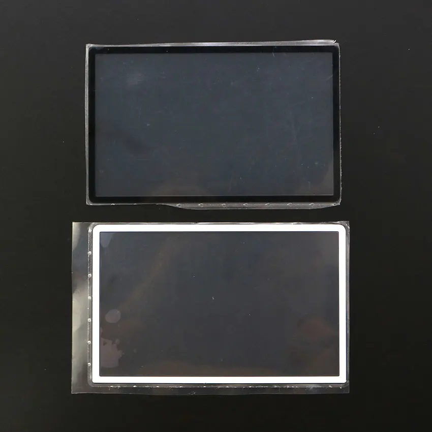 YuXi para 3DS XL LL reemplazo negro blanco marco de pantalla frontal cubierta de lente Panel Protector de pantalla LCD para 3DSXL 3DSLL - imagen 2