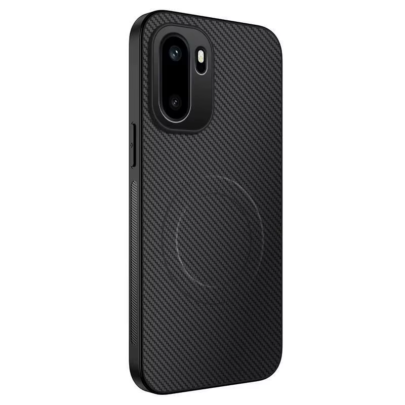 Para OnePlus 15R 15 Ace6T Ace6 funda de lujo con textura de fibra de carbono funda protectora trasera magnética para One Plus 15R hell