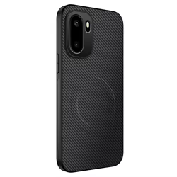 Para OnePlus 15R 15 Ace6T Ace6 funda de lujo con textura de fibra de carbono funda protectora trasera magnética para One Plus 15R hell